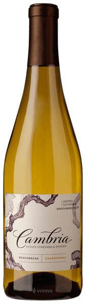 Cambria Chardonnay Bench Break Vineyard
