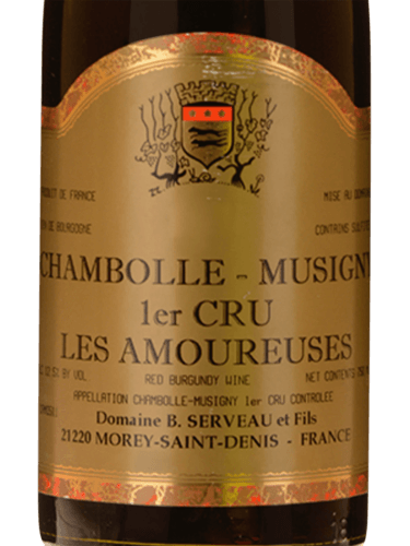 Serveau & Fils Chambolle-Musigny 1er Cru 'Les Amoureuses' | Vivino