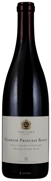 Hartford Court Warrior Princess Block Zena Crown Vineyard Pinot Noir
