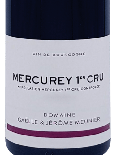 Gaëlle et Jérôme Meunier Mercurey 1er Cru Rouge | Vivino Français