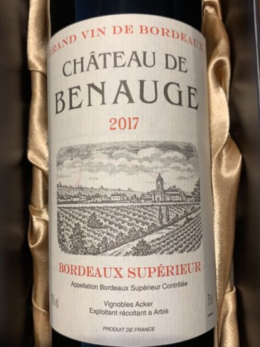 Château de Benauge Bordeaux Supérieur Vivino France