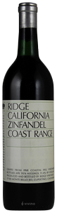 Ridge Vineyards Coast Range Zinfandel N.V.