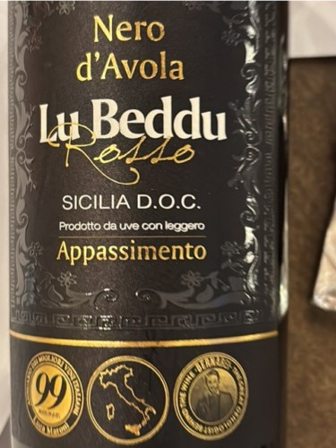 Lu Beddu Nero d’Avola Appassimento | Vivino Australia