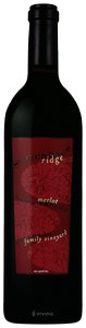 Switchback Ridge Peterson Family Vineyard Merlot 2017