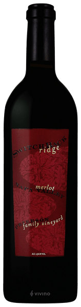 Switchback Ridge Peterson Family Vineyard Merlot
