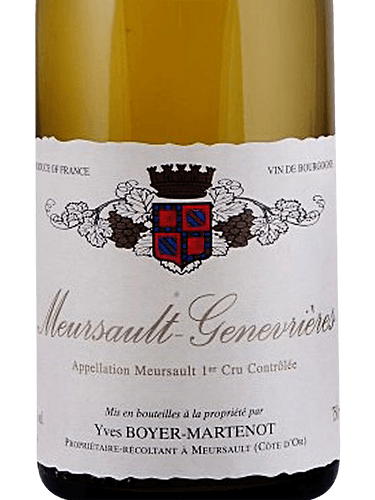 Meursault 1er Cru 'Genevrieres'