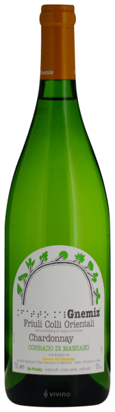 Ronco del Gnemiz Corrado di Manzano Chardonnay