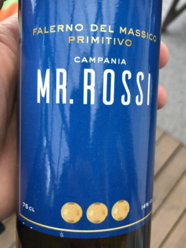 The Big One Mr. Rossi Falerno del Massico Primitivo | Vivino English