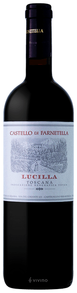 Vinho Castello Di Farnetella Tinto Seco Itália Lucilla Cabernet Sauvignon, Merlot, Sangiovese 2022 750ml