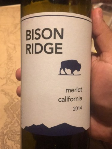 Bison Ridge Merlot | Vivino English