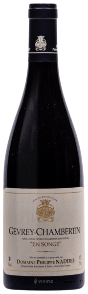 Domaine Philippe Naddef Gevrey-Chambertin 'En Songe' | Vivino Français