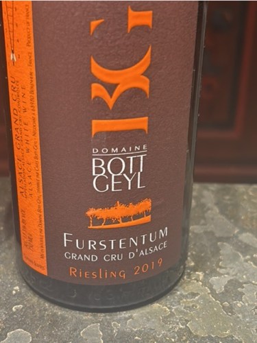 Riesling Alsace Grand Cru 'Furstentum'