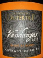 Domaine Dutertre Vendanges Crémant de Loire Blanc de Blanc Brut