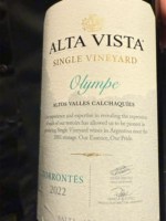 Alta Vista Single Vineyard Olympe Torrontés