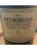 Alta Vista Atemporal Extra Brut Pinot Noir - Chardonnay