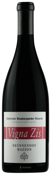 Brunnenhof Mazzon Vigna Zis Südtiroler Blauburgunder Riserva
