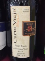 Carta Vieja Pinot Noir Reserve