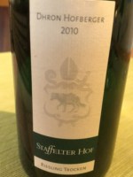 Staffelter Hof Dhron Hofberger Riesling Trocken