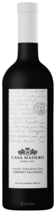 Casa Madero Uvas Orgánicos Cabernet Sauvignon 2020