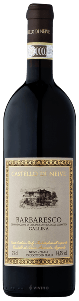 Castello di Neive Barbaresco Gallina