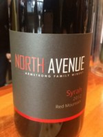 Armstrong Family Winery North Avenue Syrah