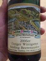 Alfred Merkelbach - Geschw Albertz-Erben Ürziger Würzgarten Riesling Beerenauslese