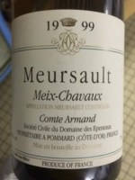 Comte Armand Meursault 'Meix-Chavaux'