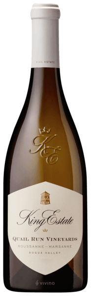 King Estate Quail Run Vineyards Rousanne - Marsanne