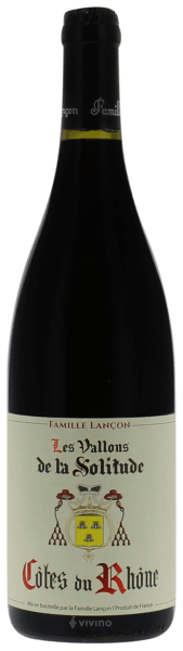 Domaine de la Solitude - Famille Lancon Les Vallons de la Solitude Côtes du Rhône