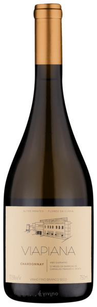 Vinho Vinícola Viapiana Branco Seco Brasil Chardonnay 2021 750ml
