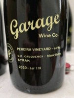 Garage Wine Co Pereira Vineyard Syrah