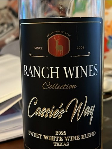 Lone Star Ranch Wines Collection Cassie’s Way Sweet White Blend ...
