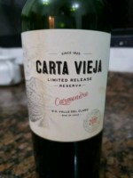 Carta Vieja Limited Release Reserva Carménère