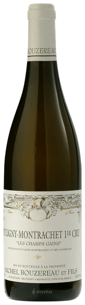 Michel Bouzereau Puligny-Montrachet 1er Cru 'Les Champs Gains