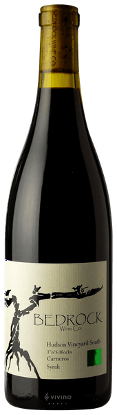 Bedrock Wine Co. Hudson Vineyard South T’n’S Blocks Syrah