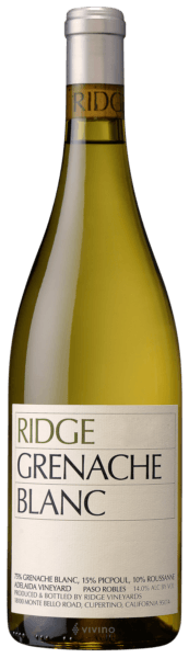 Ridge Vineyards Grenache Blanc