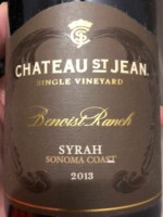 Château St. Jean Benoist Ranch Syrah
