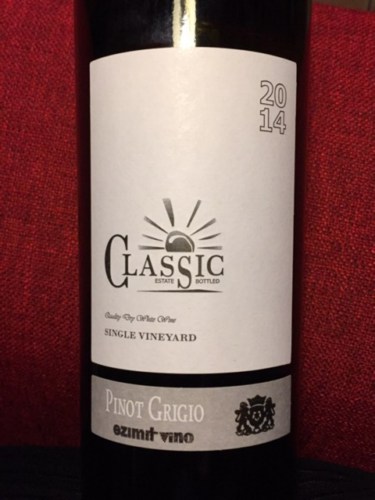 Ezimit Classic Single Vineyard Pinot Grigio | Vivino US
