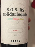 Garbo S.O.S RS Solidariedade Tannat