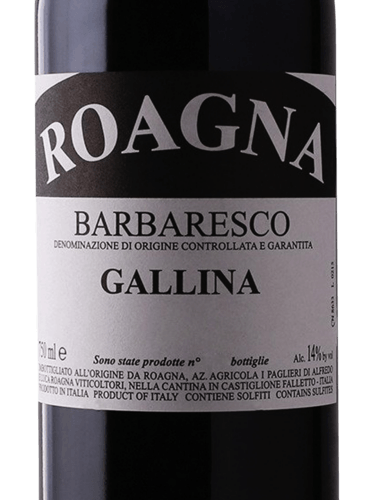 Roagna Gallina Barbaresco | Vivino English