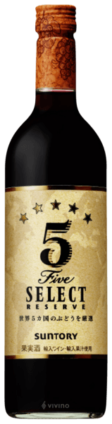 Suntory 5 Select Reserve Red | Vivino English