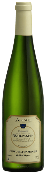 Ruhlmann Vieilles Vignes Gewürztraminer | Vivino 日本語
