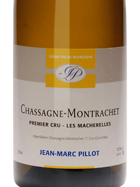 Jean Marc Pillot Chassagne-Montrachet Premier Cru 'Les Macherelles ...