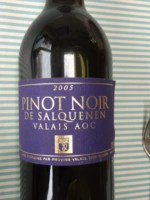 Provins Pinot Noir de Salquenen