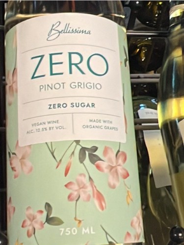 Il Bianco Zero Sugar White Wine – 11% ABV, Low Calorie, Chardonnay & Sauvignon Blend
