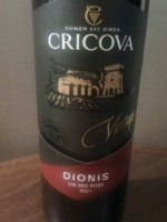 Cricova Dionis Sec Roșu