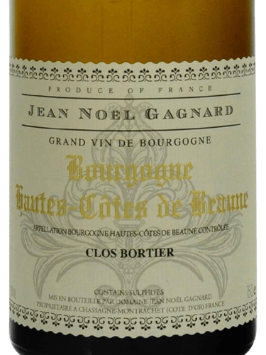 Clos Bortier Bourgogne Hautes Côtes de Beaune