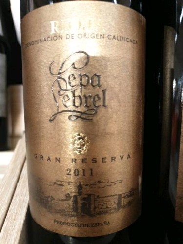 Cepa Lebrel Gran Reserva Vivino