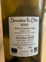 La Maison de Rose Derrière la Côte Côtes du Jura Rouge