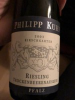 Philipp Kuhn Kirschgarten Riesling Trockenbeerenauslese